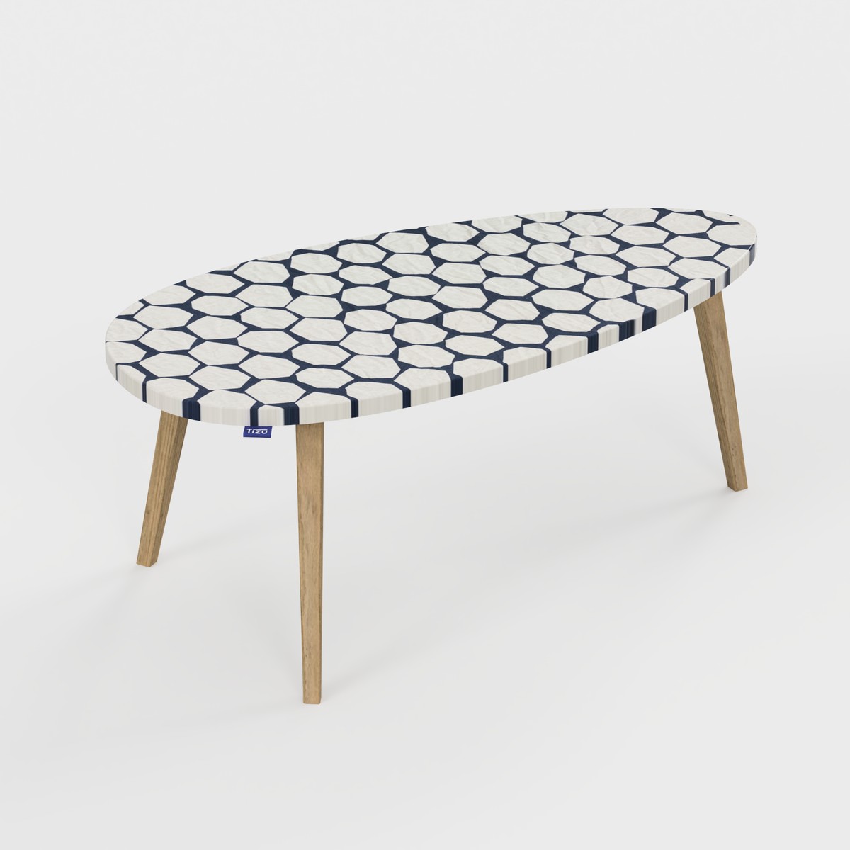 La table basse Bellecombe - Belle L100cm - T218
