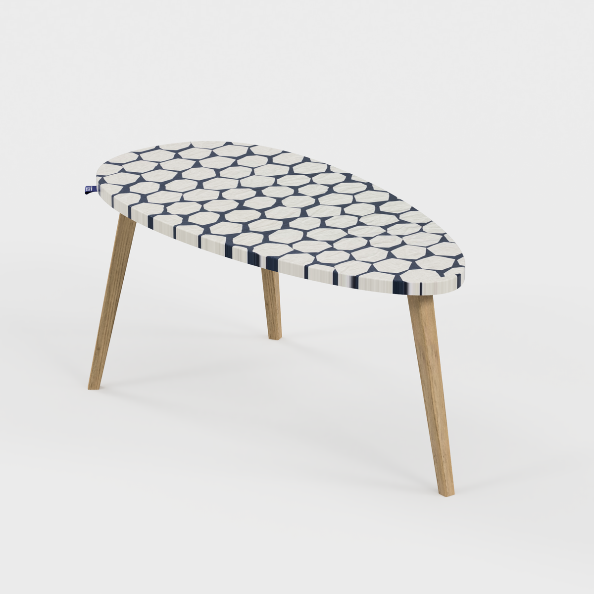 La table basse Bellecombe - Belle L100cm - T218