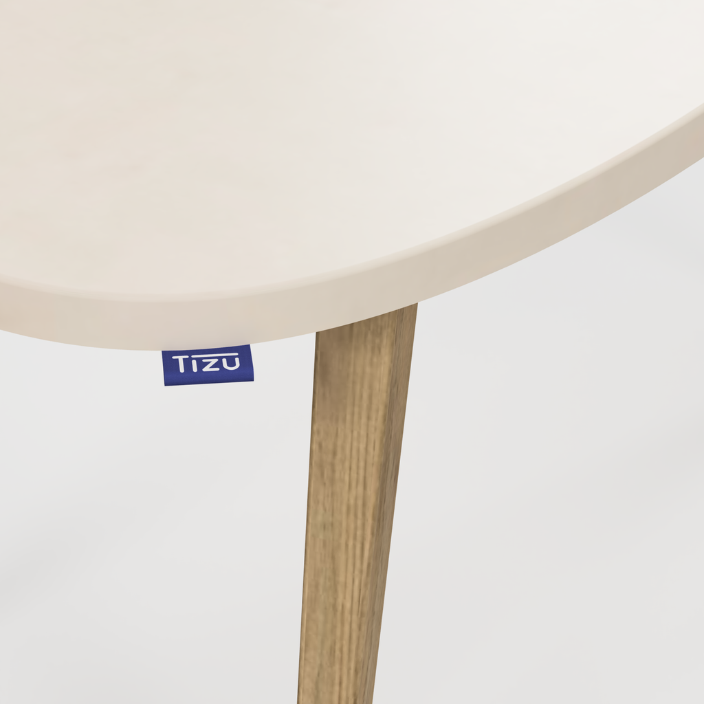 La table basse Bellecombe - Combe L70cm - NM11 Sable