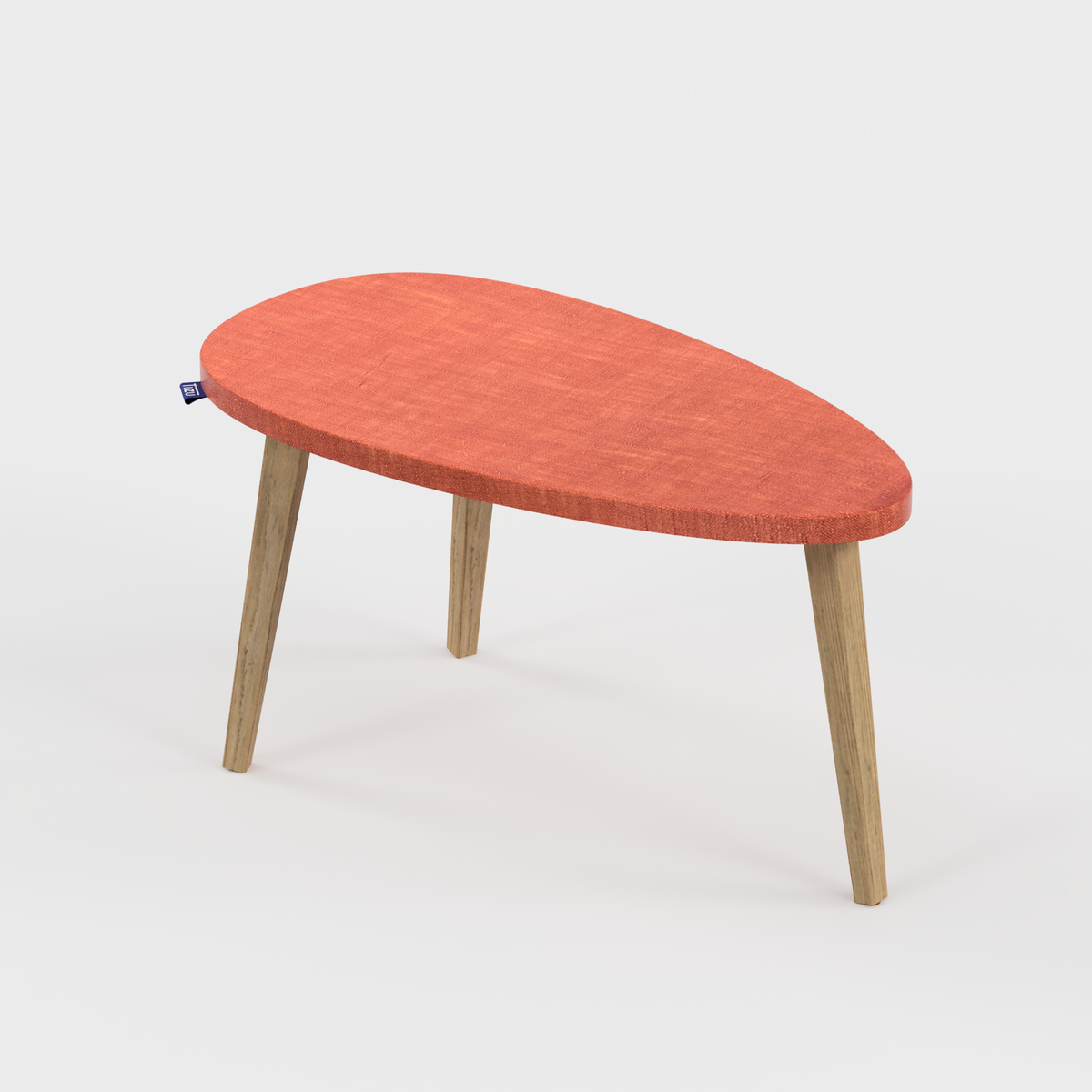 La table basse Bellecombe - Combe L70cm - NM06 Terracotta