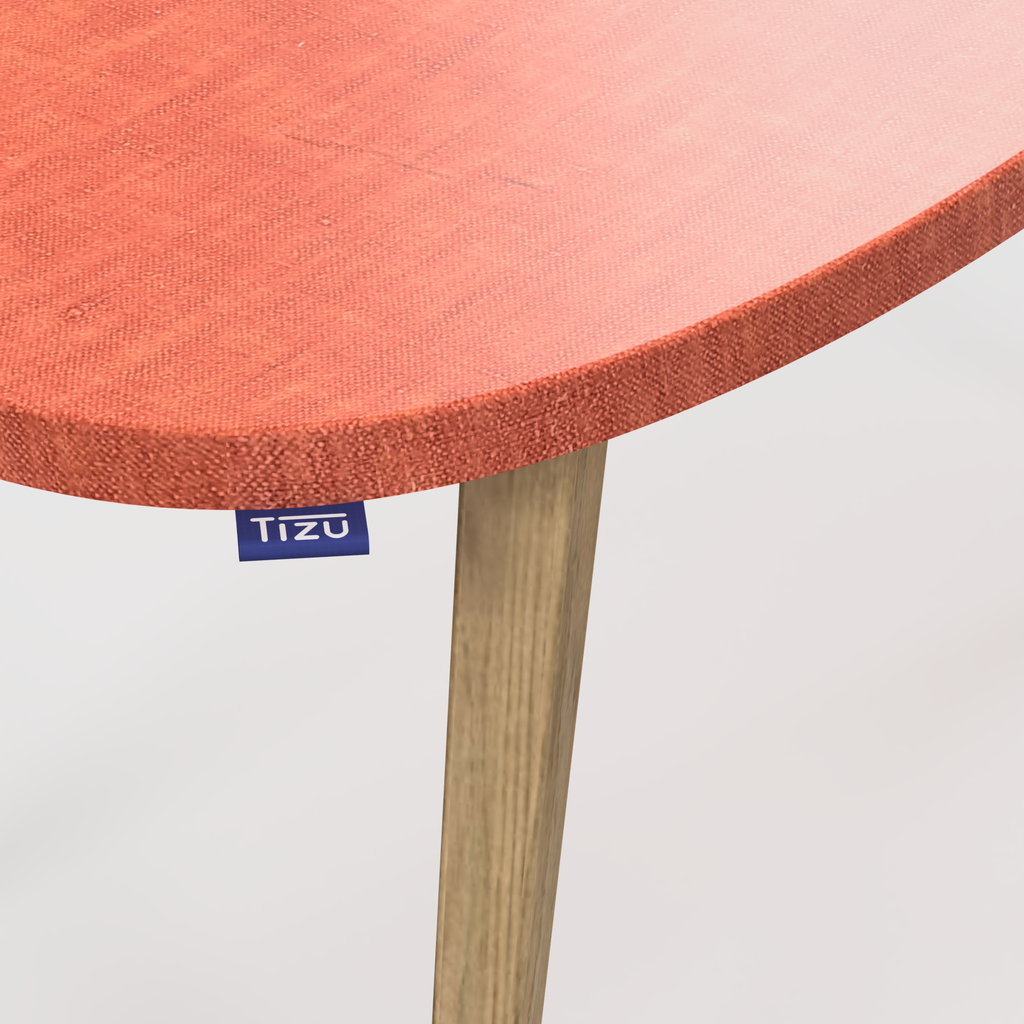 La table basse Bellecombe - Combe L70cm - NM06 Terracotta