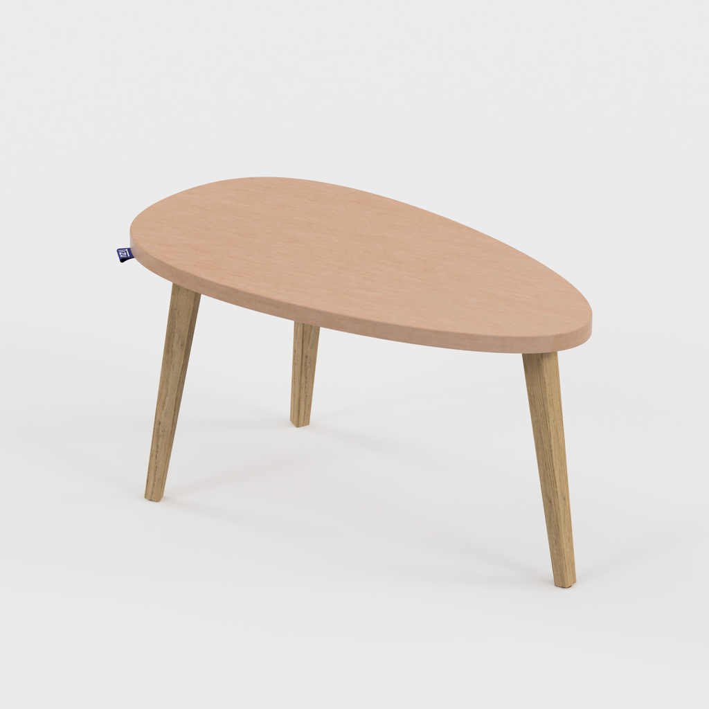 La table basse Bellecombe - Combe L70cm - NM25 - Camel