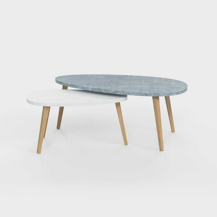 Les tables gigognes Bellecombe