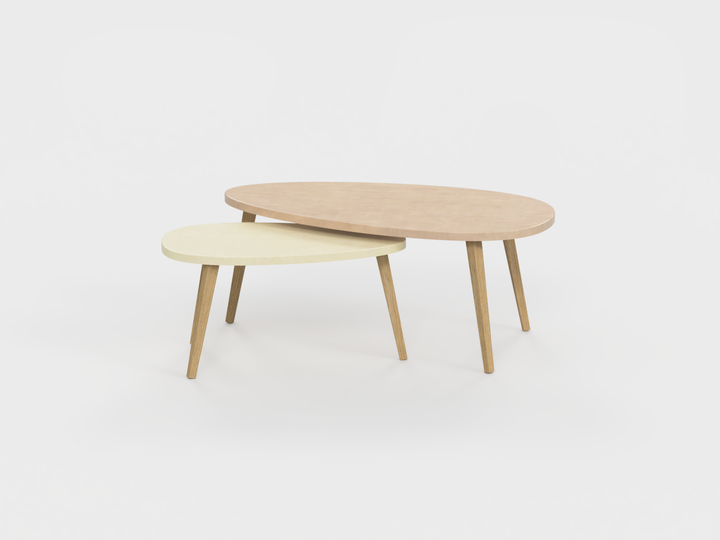 Les tables gigognes Bellecombe