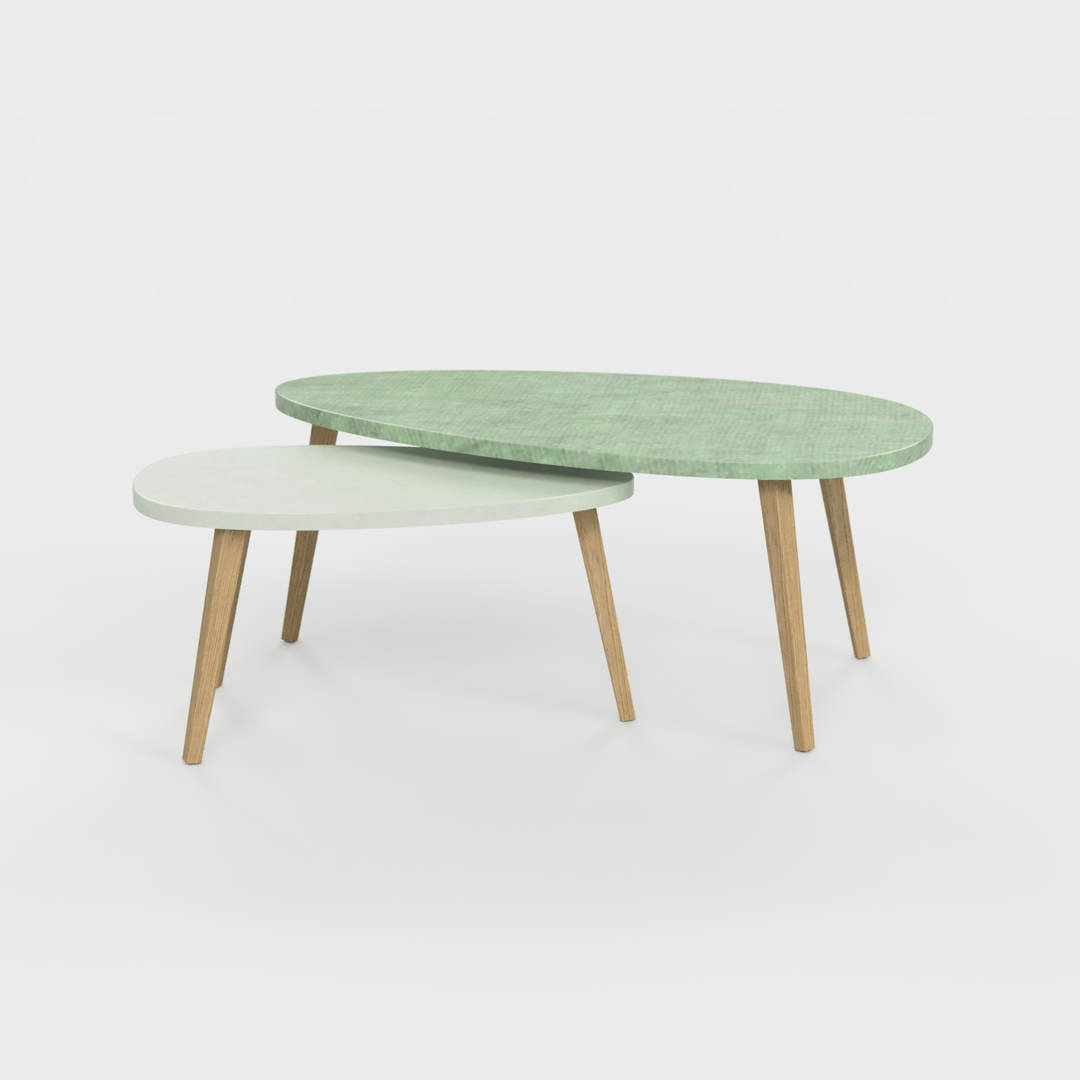 Les tables gigognes Bellecombe