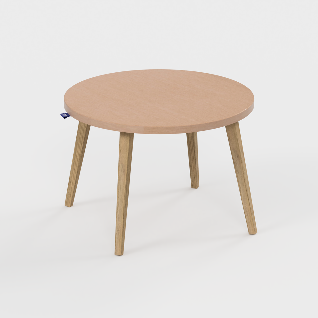 La table basse Confluence ⌀60cm NM25 - Camel