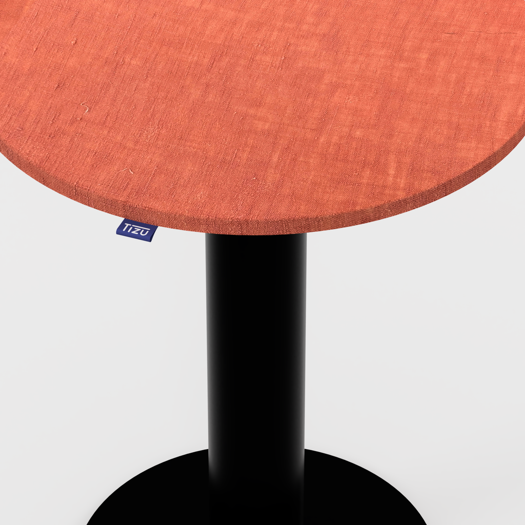 La table Montchat - ⌀60cm - NM06 Terracotta foncé