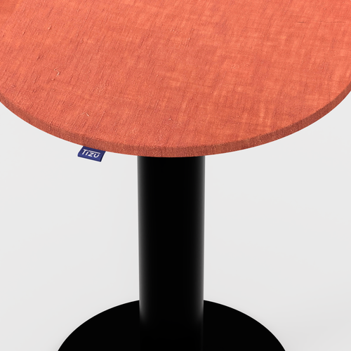 La table Montchat - ⌀60cm - NM06 Terracotta foncé