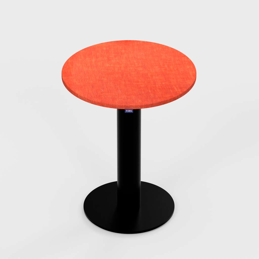 La table Montchat - ⌀60cm - NM06 Terracotta vif
