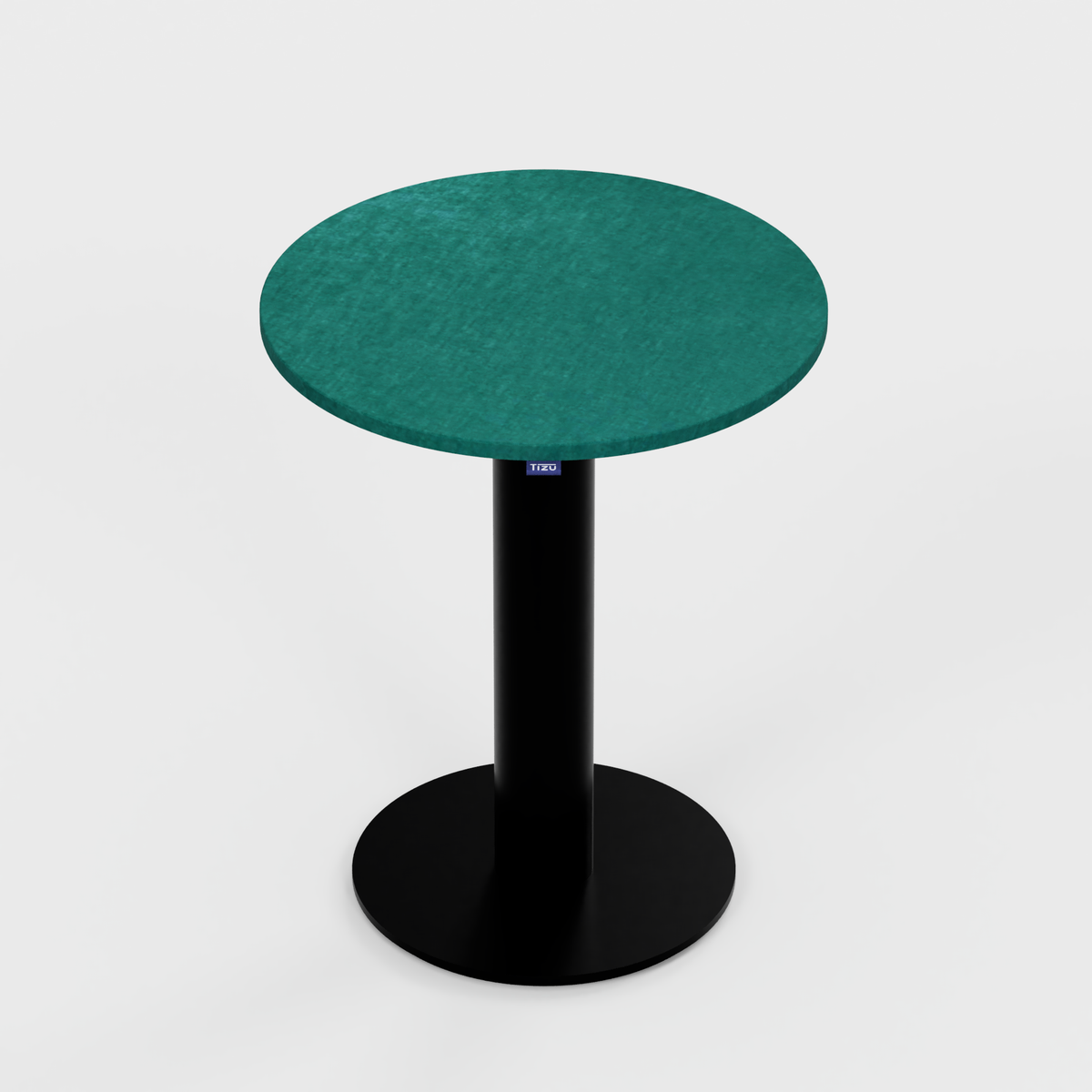 La table Montchat - ⌀60cm - VD10 Vert forêt