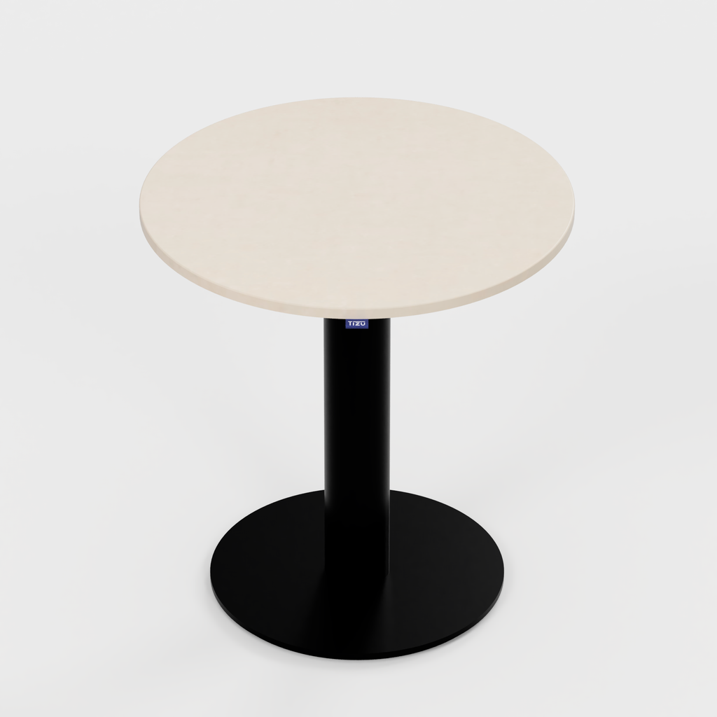 La table Montchat - ⌀70cm - NM11 Sable