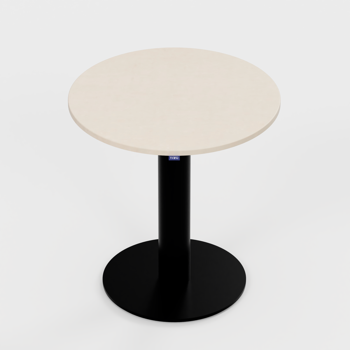 La table Montchat - ⌀70cm - NM11 Sable