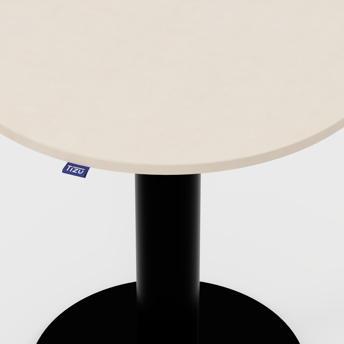 La table Montchat - ⌀70cm - NM11 Sable