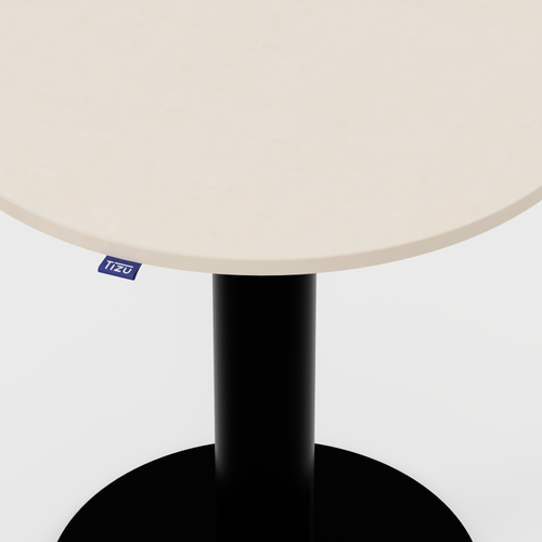 La table Montchat - ⌀70cm - NM11 Sable