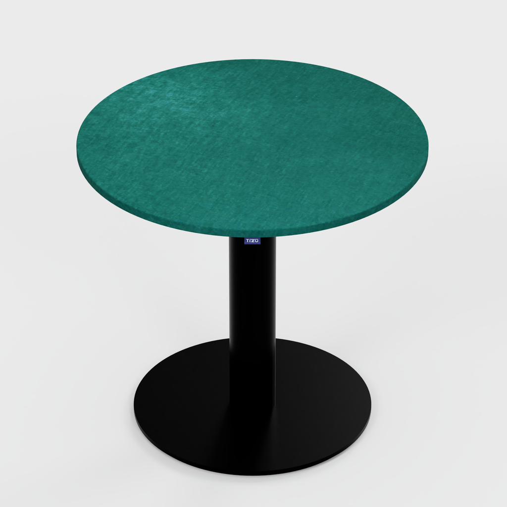 La table Montchat - ⌀80cm - VD10 Vert forêt