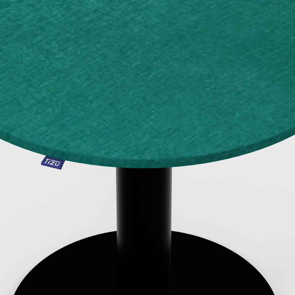 La table Montchat - ⌀80cm - VD10 Vert forêt