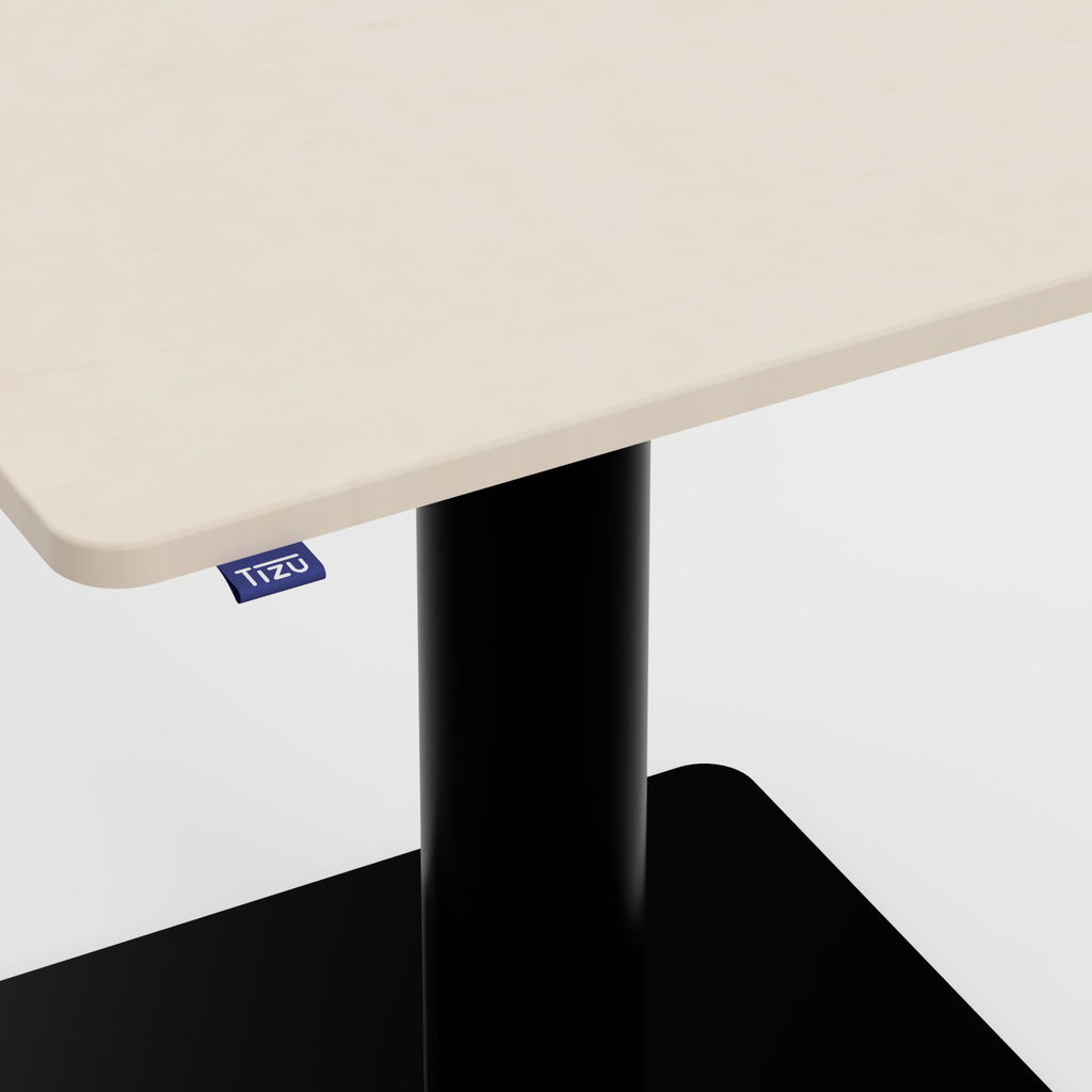 La table Montchat - 80x80cm - NM11 Sable